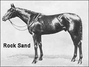 Mahubah's sire, Rock Sand [GB]